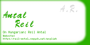 antal reil business card